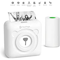 Los mejores  - Impresora Portatil Mini Impresora para Movil Impresora Fotográfica Mini Impresora Termica Movil Inalámbrica Mini Printer…